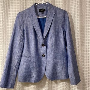 Talbots Linen Petite Blazer